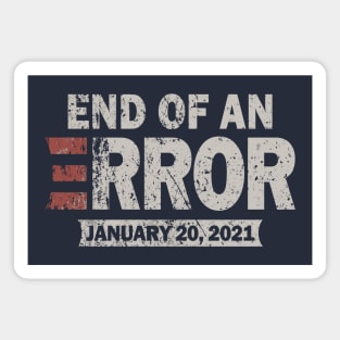 Vintage End Of An Error 2021 Magnet